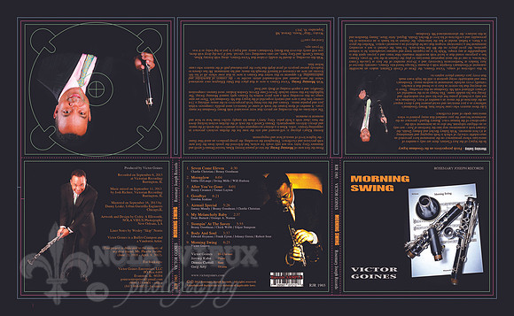 CD Art Work - Victor Goines: Morning Swing