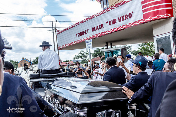 New Orleans Funeral for Travis "Trumpet Black" Hill